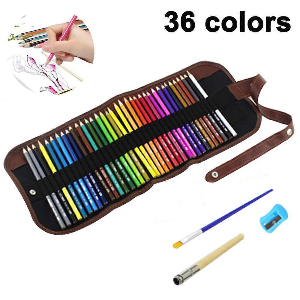 Colorful Expressions: Unleash Your Creativity With Our 36/48-Piece Colored Pencils Set, Non-Toxic, Portable, And Complete With Accessories, Ideal For