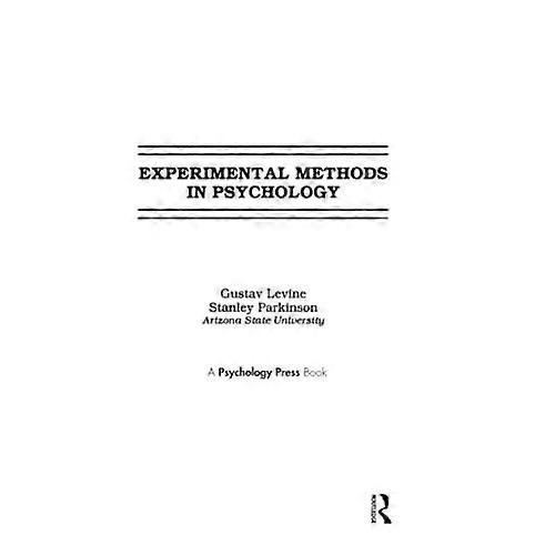 Experimental Methods in Psychology