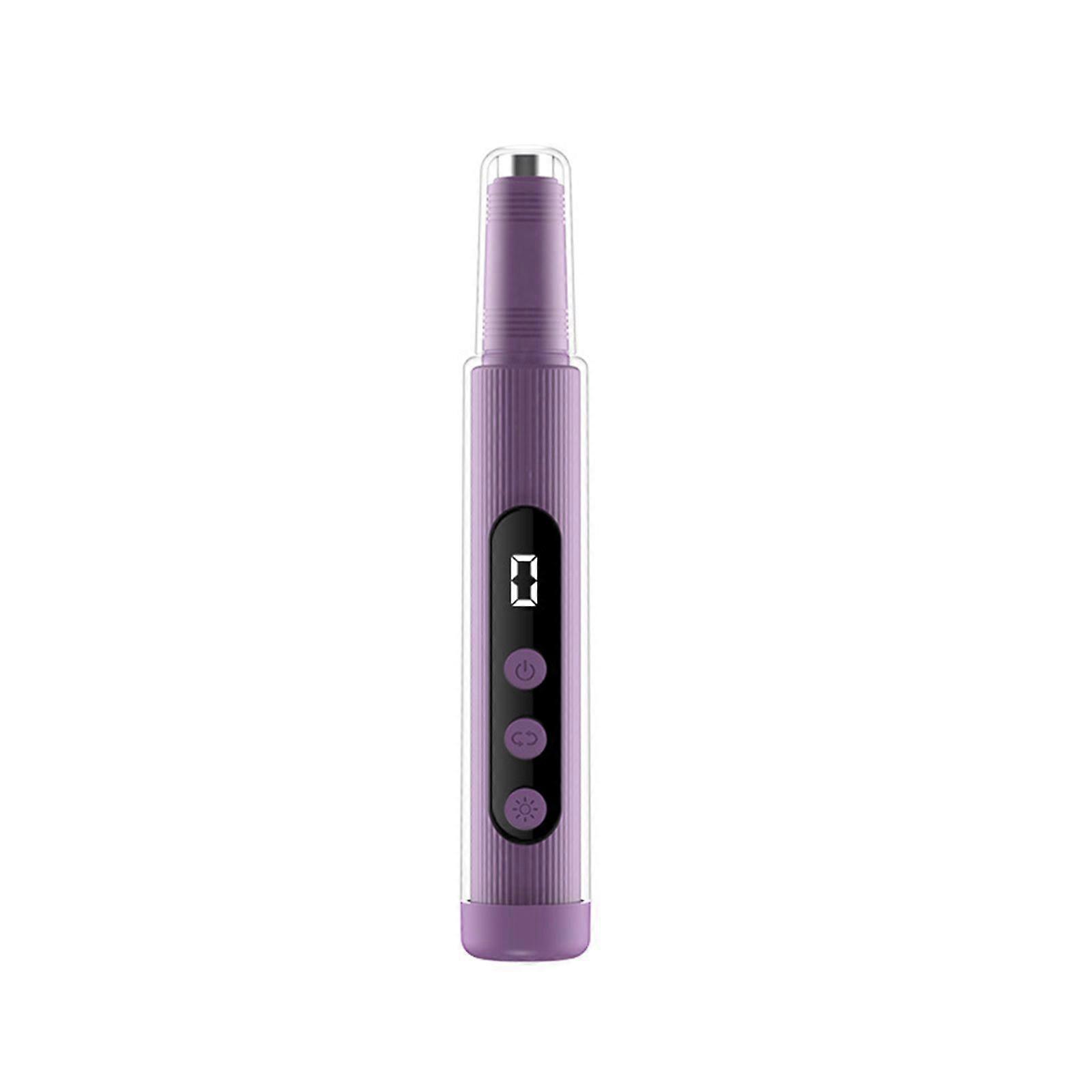 Multi-functional Grill Lamp Nail Polisher 9 speeds Forward and Reverse Switching USB Charging On-screen Display Built-in 500mAh Battery 18000RPM
