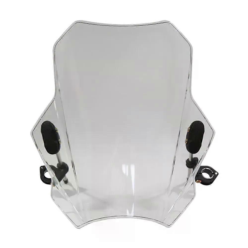 Motorrad Windschutzscheibe Windschutzscheibe Universal Motorräder Deflektor Einstellbar kompatibel fürG310R R1150R R1200R F800S CB500X NC700X NC750X MAXP