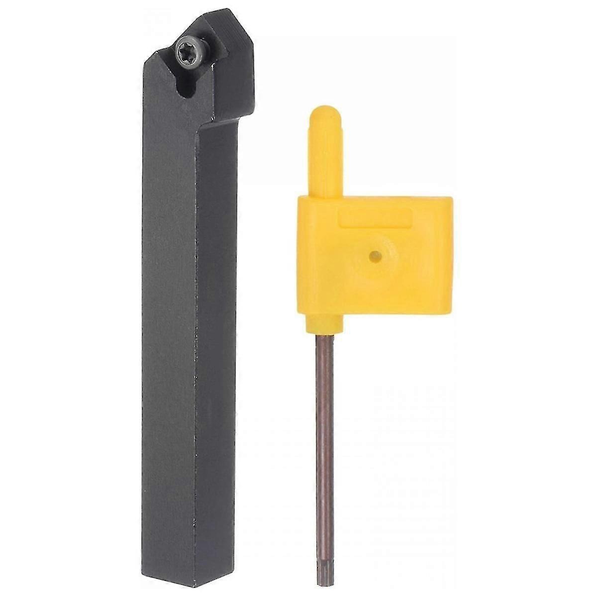 Indexable CNC Lathe Turning Tool Holder, 45 SSSCL1212H09 1/2In Turning Tool Holder for Turning Gro