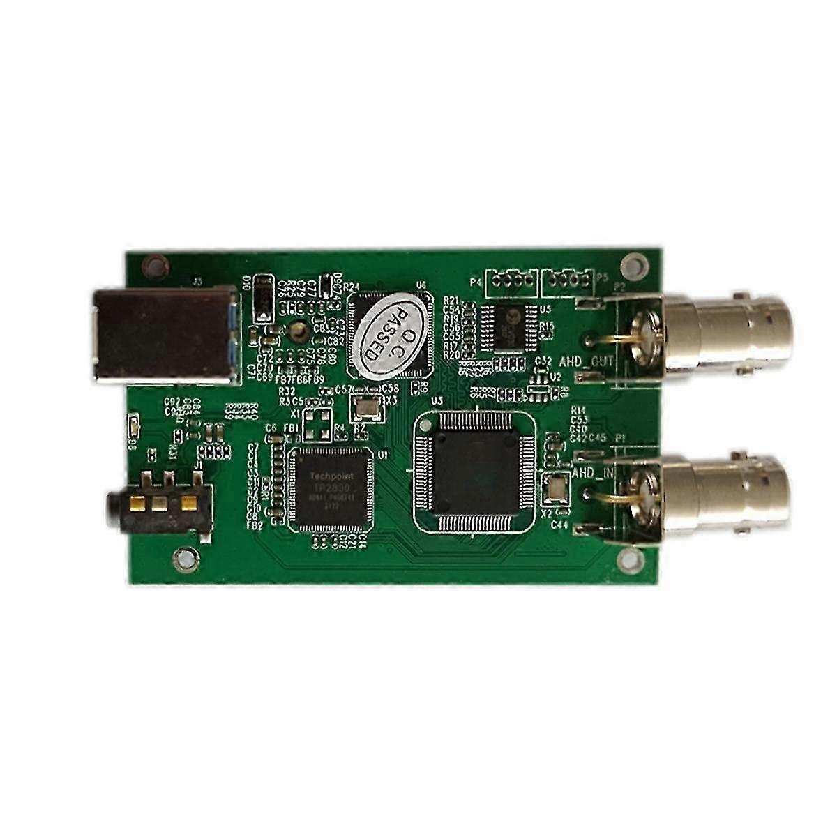 AHD CVBS CVI TVI σε USB Video Converter AHD ακουστικό βίντεο συλλαμβάνει κάρτα ενότητα 1080P αναλογική HD Drive F