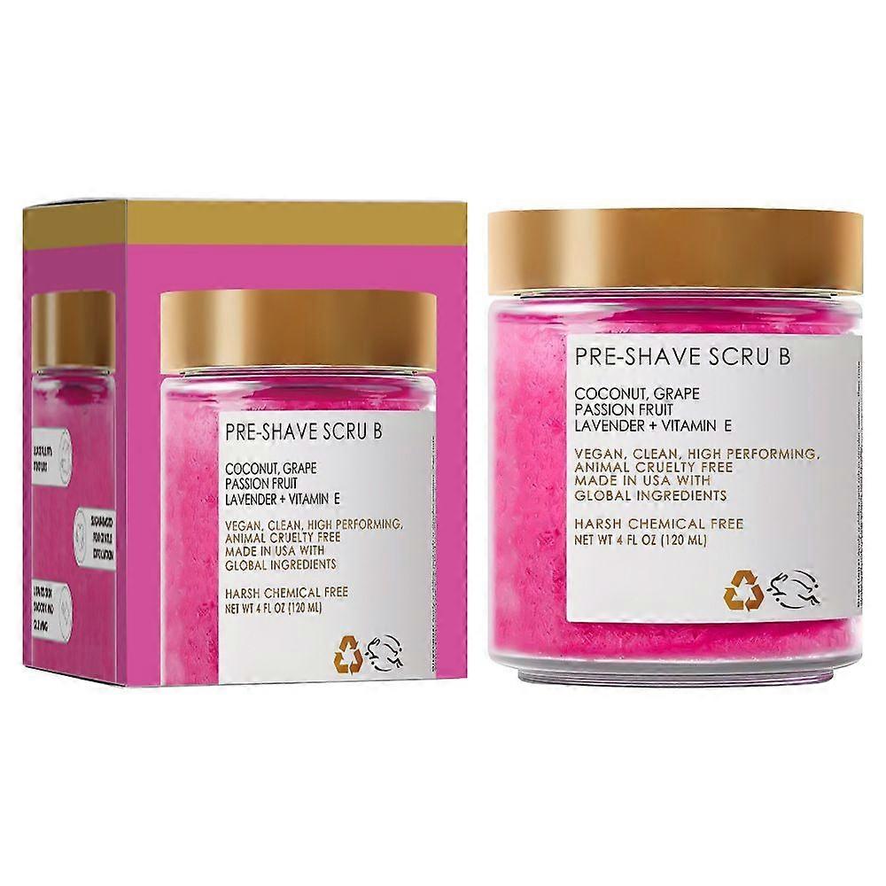 Pre-Shave Scrub | Luxury Body Scrub After Shave Moisturizer | Buff and Brighten Skin | Ultra-Hydrating for Smooth, Plump Skin After Shaving for Daily