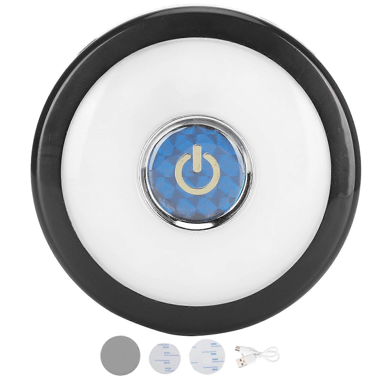 LED Touch Lamp with USB Charging, Stepless Dimming, 3 Color Modes, Portable Night Light for Home and Car Use