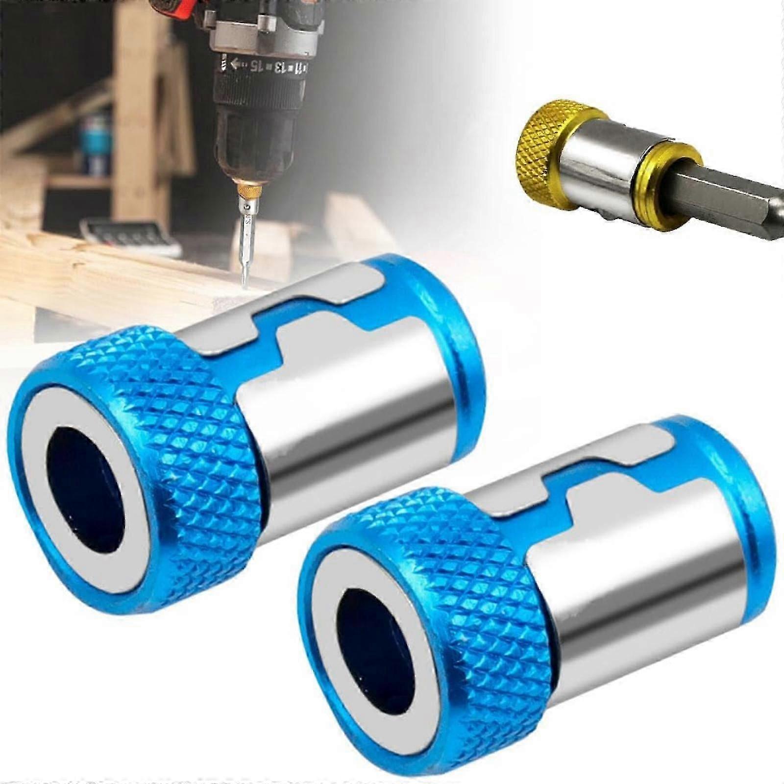 Screwdriver Head Magnetic Ring, Upgrade Magnetizer Screw Removable for Hex Screwdriver and Power Bits, 2024 Multipack Magnetic Screw Ring Holders Hous