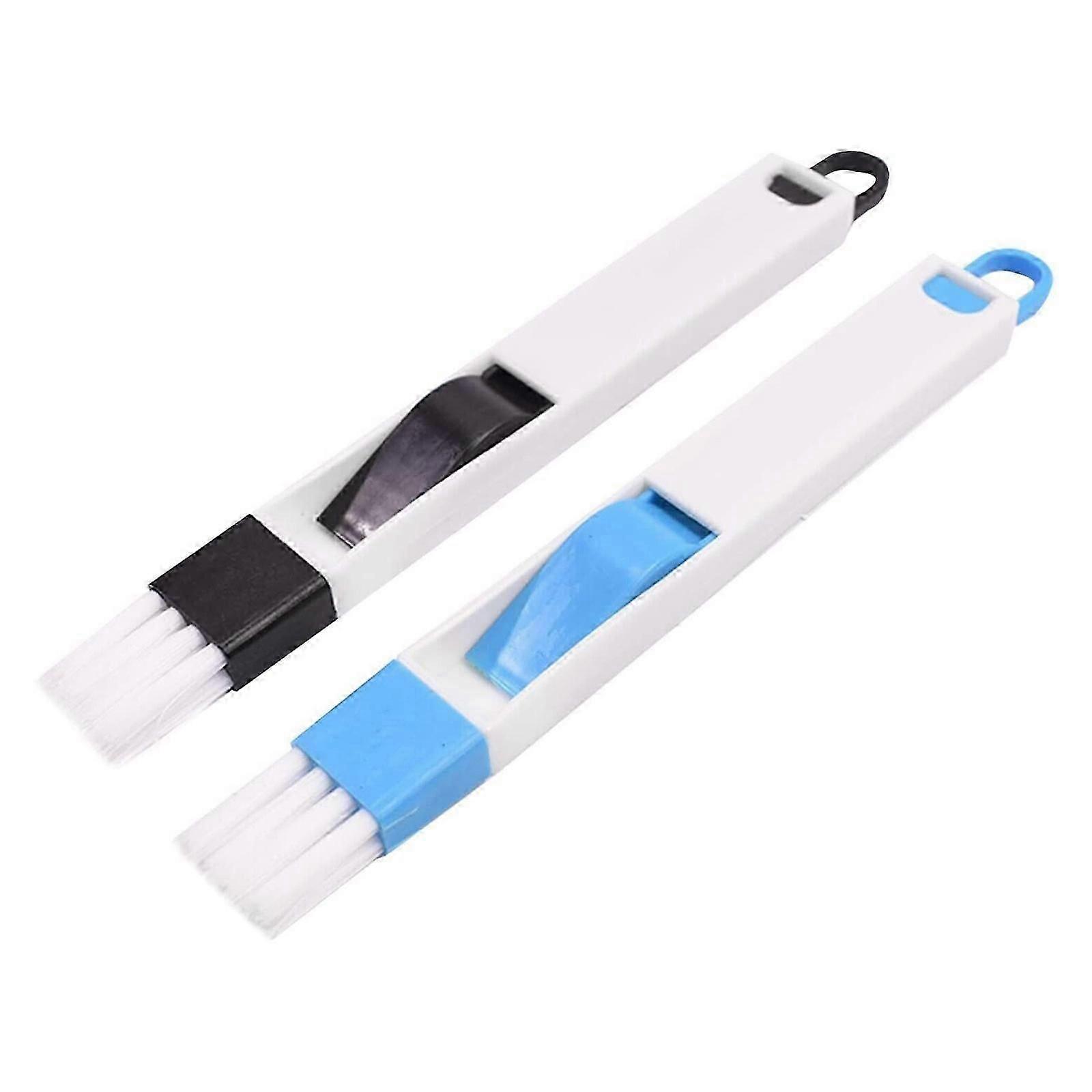 Small Cleaning Brushes for Window Groove Gaps Mini Dustpan and Brushes 2pcs/kit