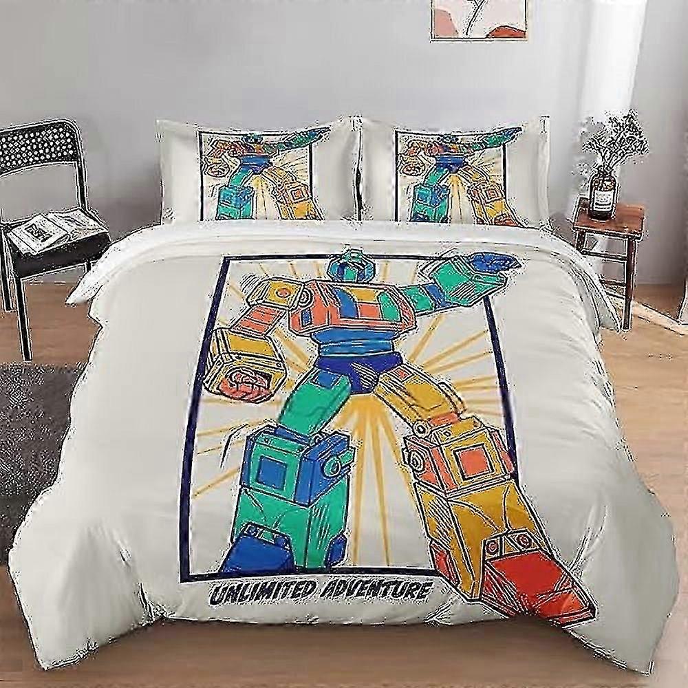 b254 Lençóis Conjunto de capa de edredão Conjunto de capa de edredão Abelha Conjunto de cama de 3 peças 1 capa de edredão e 2 fronhas Lençóis gb254