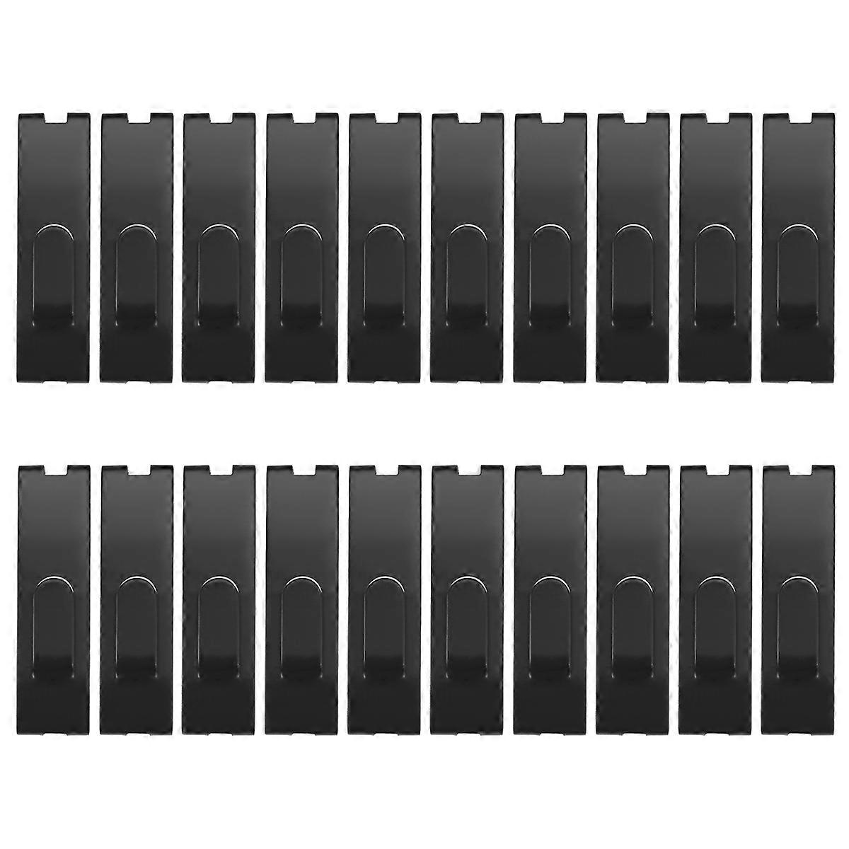 20Pcs Grid Hooks for Wall, Grid Wall Picture Hooks Gridwall Hooks