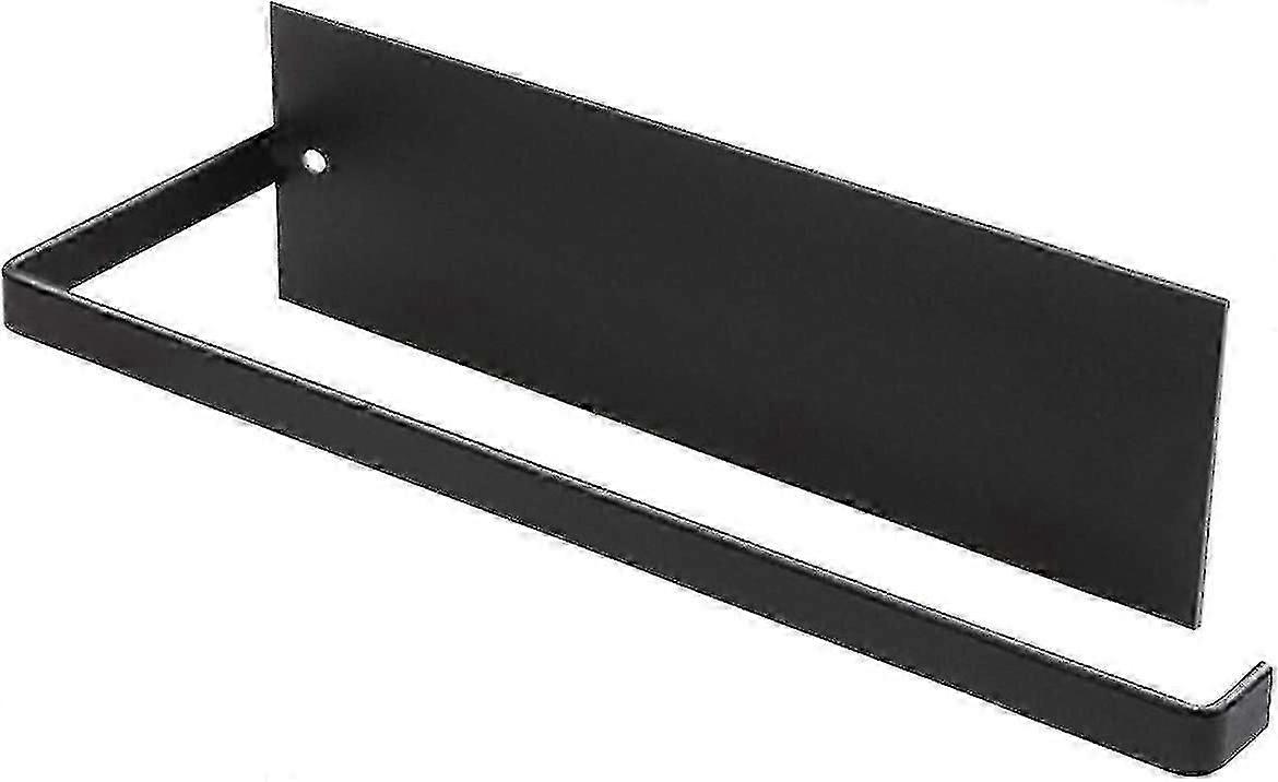 Self Adhesive Roll Holder, Paper Holder No Drilling, Black