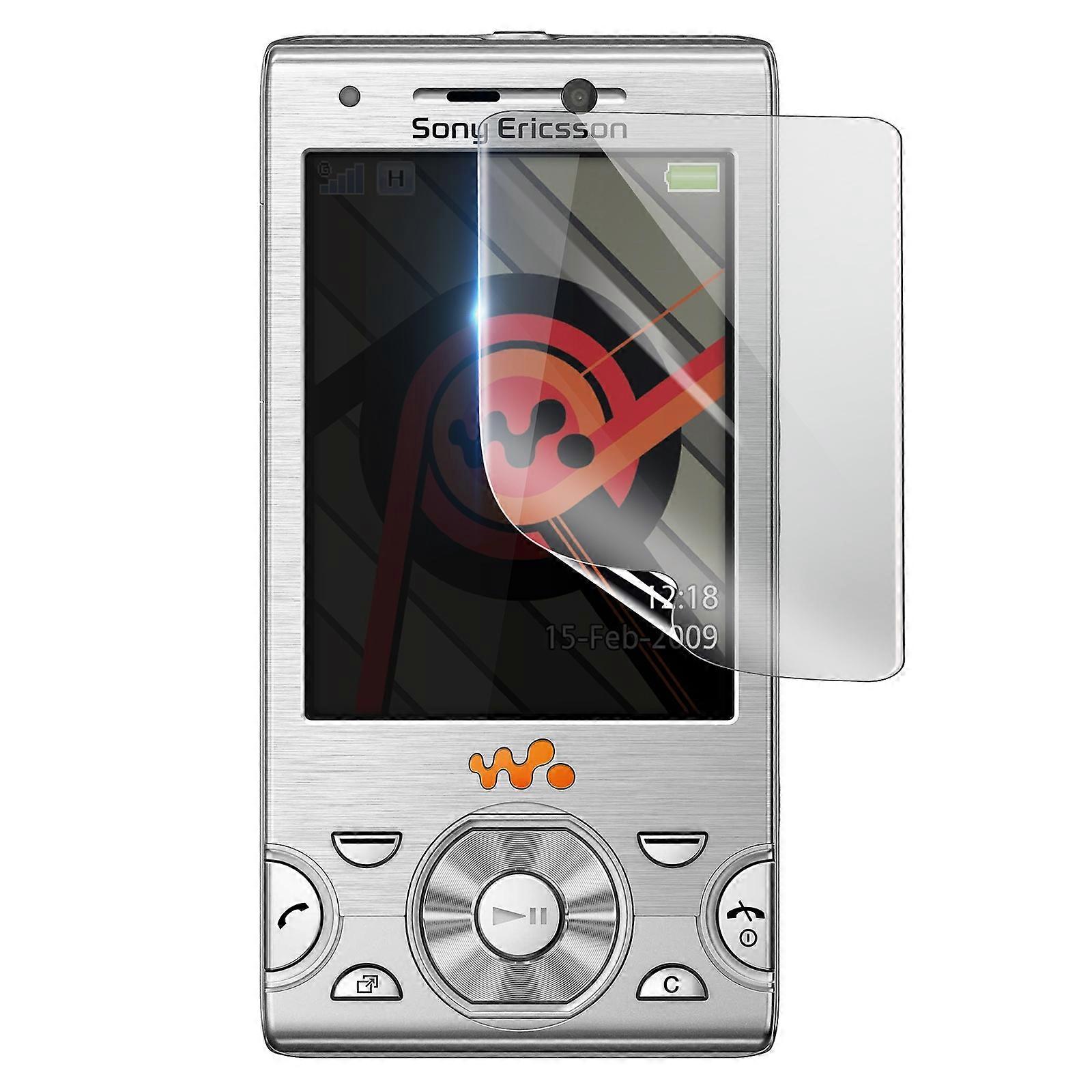 Shockproof Hydrogel Screen Protector for Sony Ericsson W995, Sienna