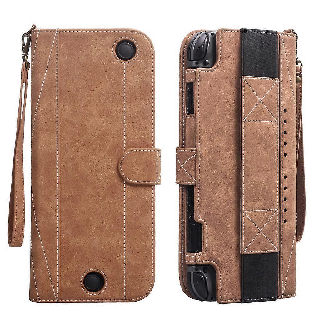 Portable PU Leather CasePouch Game Card Storage Cover for NS Switch Game Console