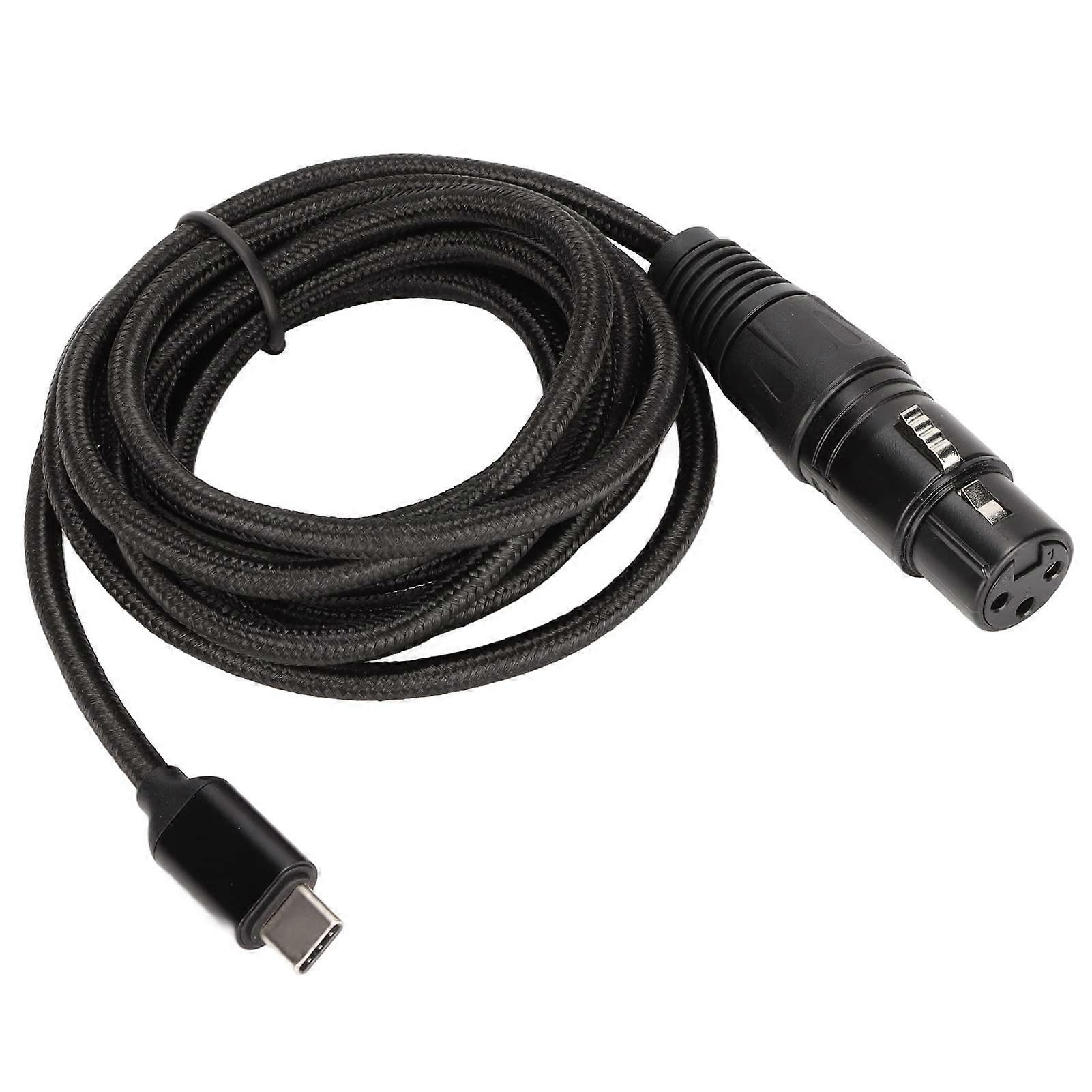 HiFi USB C Microphone Cable for Recording