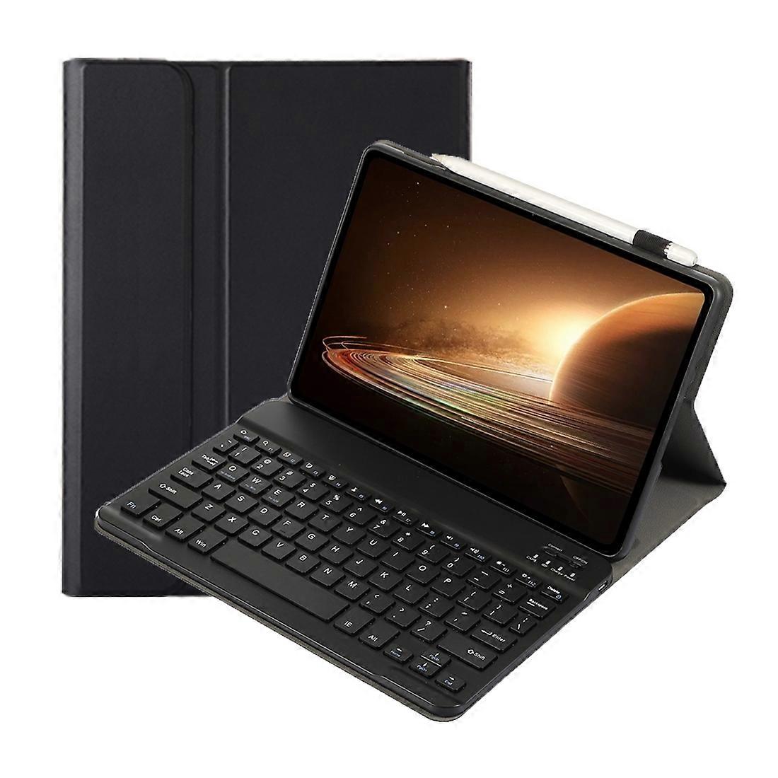 For OPPO Pad 2 11.61 inch 2023 OP13 Lambskin Texture Ultra-thin Detachable Bluetooth Keyboard Leather Case