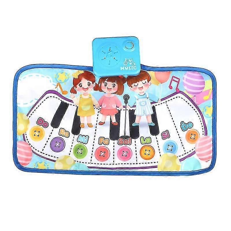 子供の音楽ブランケットポータブルベビー同軸ゲームペダルピアノブランケット