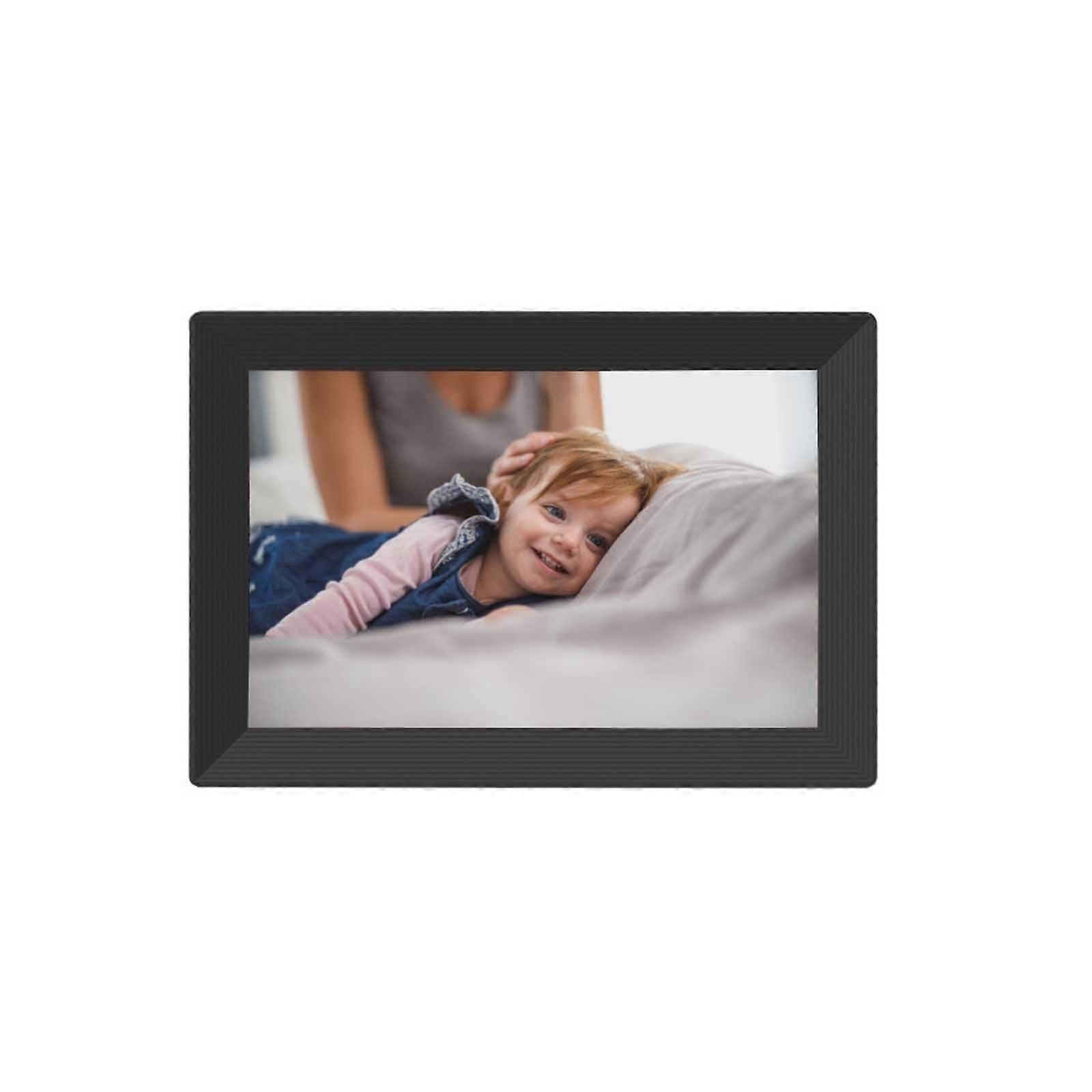10.1 Inch Digital Picture Frame with IPS Display, Smart Cloud Functionality, 16GB Storage, Auto-Rotate, 1280x800 Resolution