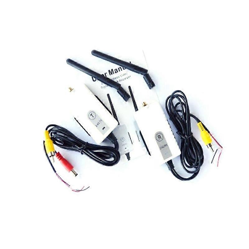 2.4G Vehicle Wireless Transmitter Receiver Kit for Truck Bus Van Lorry RV Trailer Rear View Camera