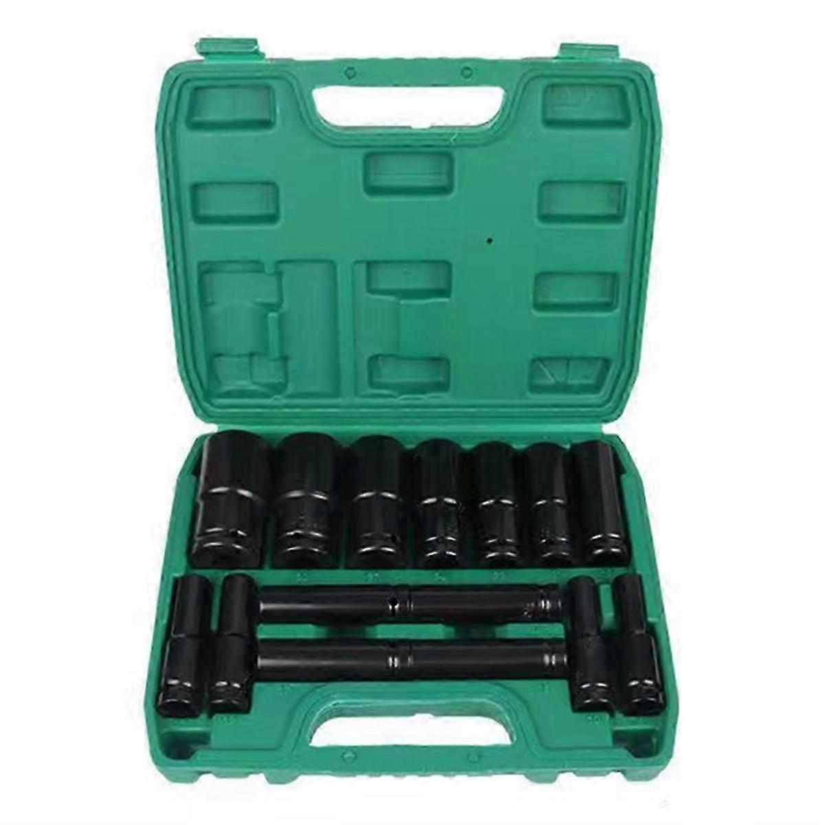 Impact Socket Set 1/2 Drive -15PCS-Metric Size