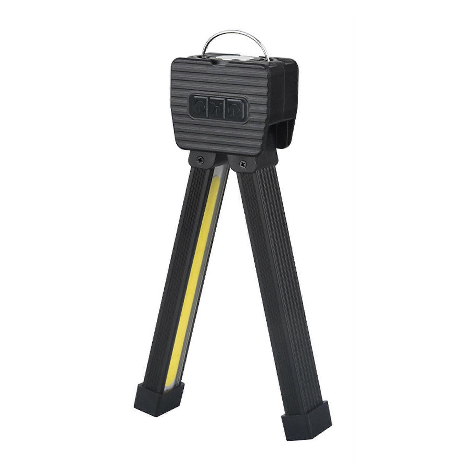 LED Work Light Portable Magnetic LED Flashlights USB Rechargeable LED Emergency Floodlight Folding Camping Light