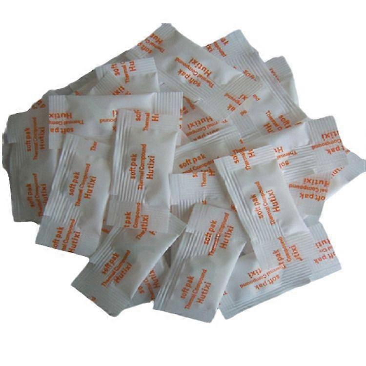 100 small packages of pure white silicone grease Mini package CPU/graphics card/chip thermal conductive heat dissipation silicone