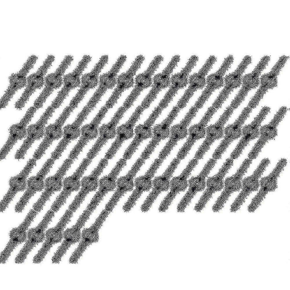 50 قطعة من البلاستيك العشب الانتهازي شفرات جزازة العشب بليد اللاسلكي الانتهازي حديقة أداة جزازة العشب الانتهازي -أ