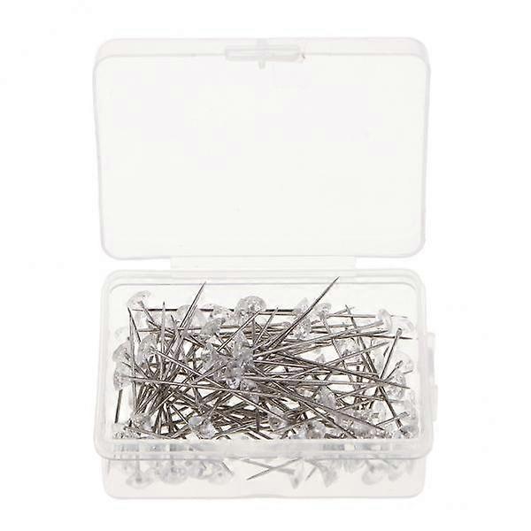 Shimmering Crystal Flower Pins - 400 Count