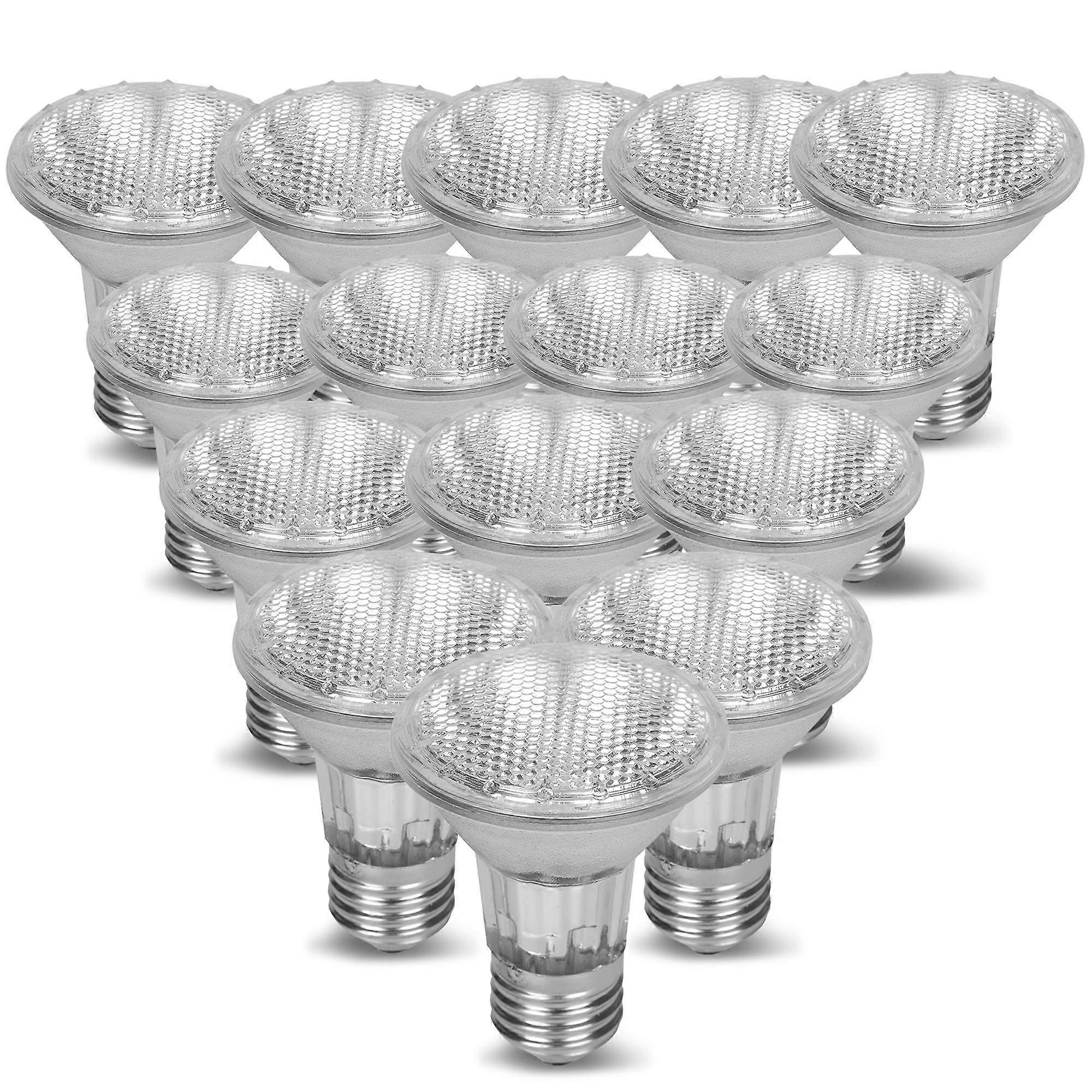 Pack of 15 PAR20/FL DIMMABLE PAR20 35 Watt Halogen Spot Light Bulb I NO Harmful Blue Light