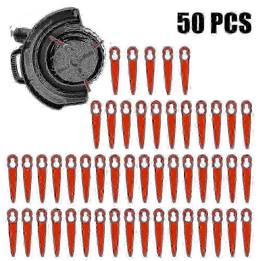 50 قطعة شفرات بلاستيكية لقطع غيار Stihl FSA 45 FSA 57 Grass Killmer 83mm