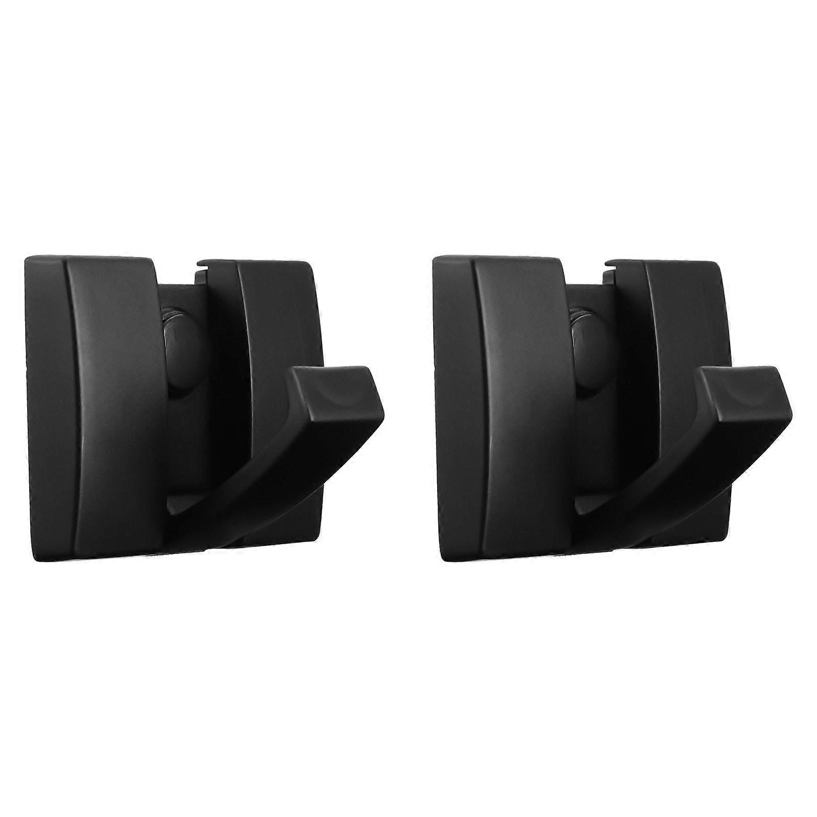 2pcs Hooks Punch Free Folding Coat Hangers Space Saving Hooks for Bathroom