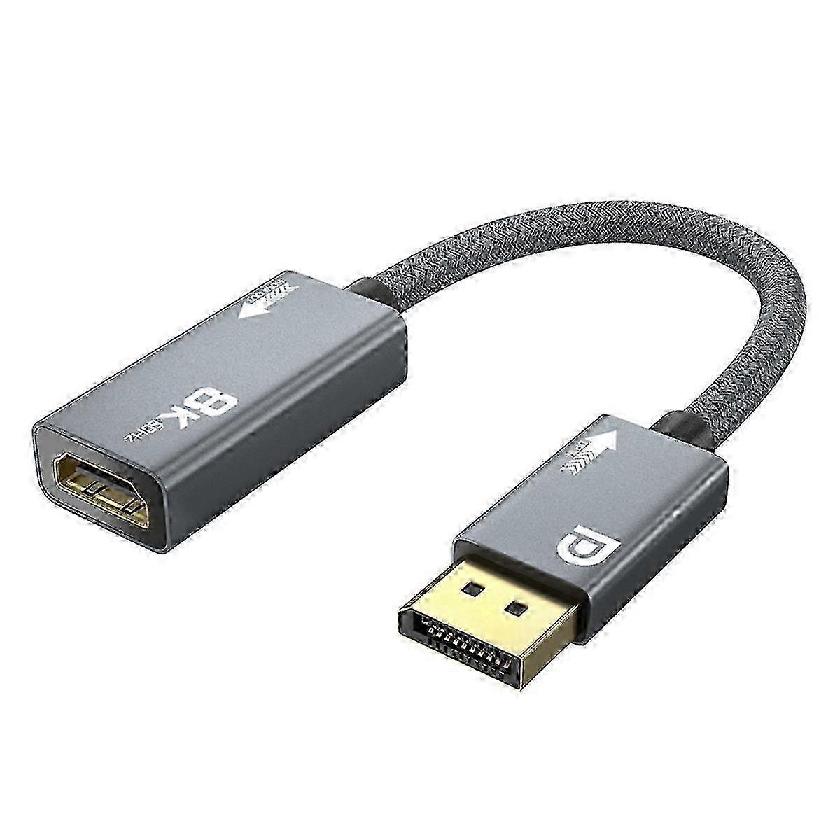 Adattatore 8K 60Hz DP1.4 a HDMI 2.1 per TV e monitor
