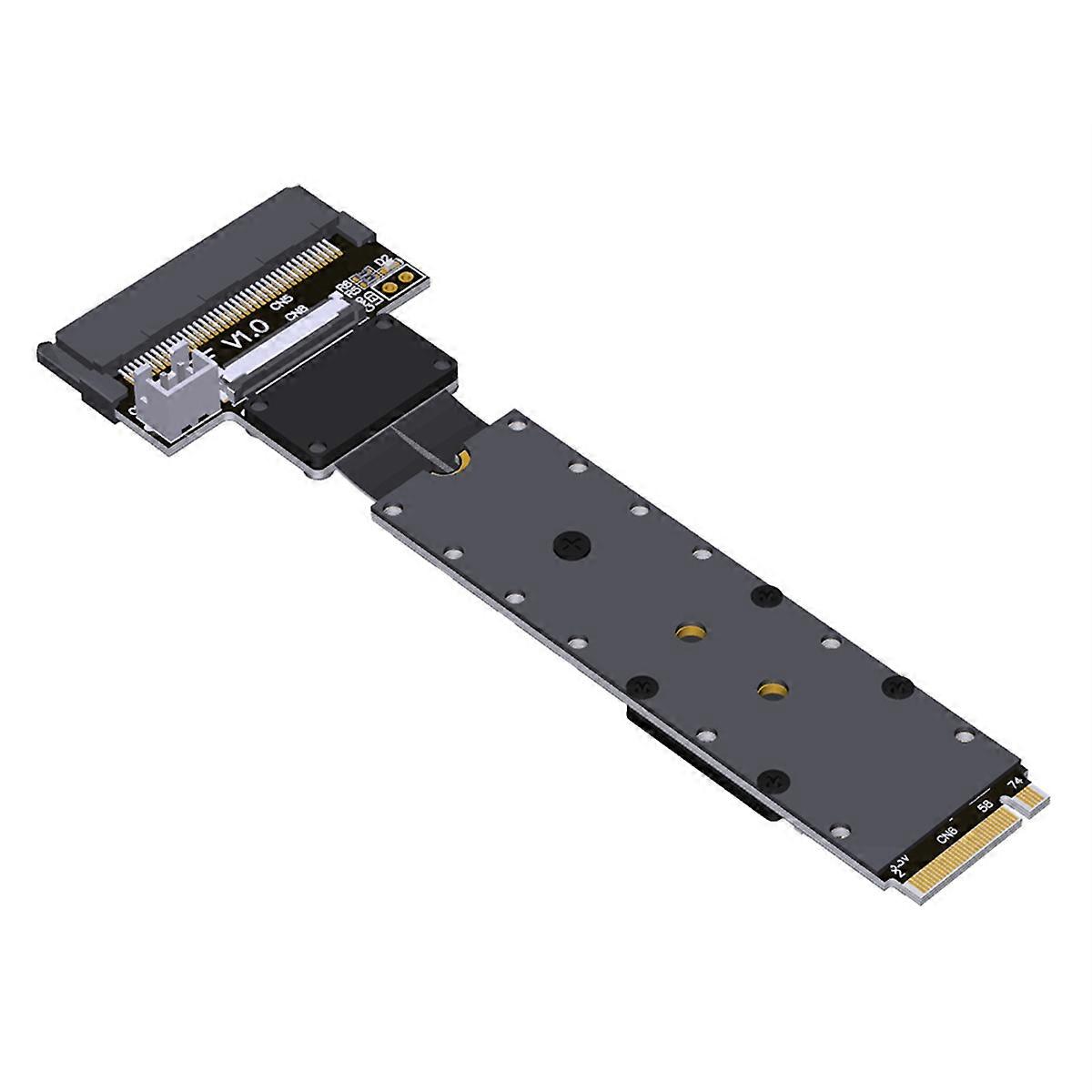 F47SF M.2 NVMe to U.2 SSD Extension Cable PCIe 5.0 X4 SFF-8639, High-Speed 128G/ Professional Grade