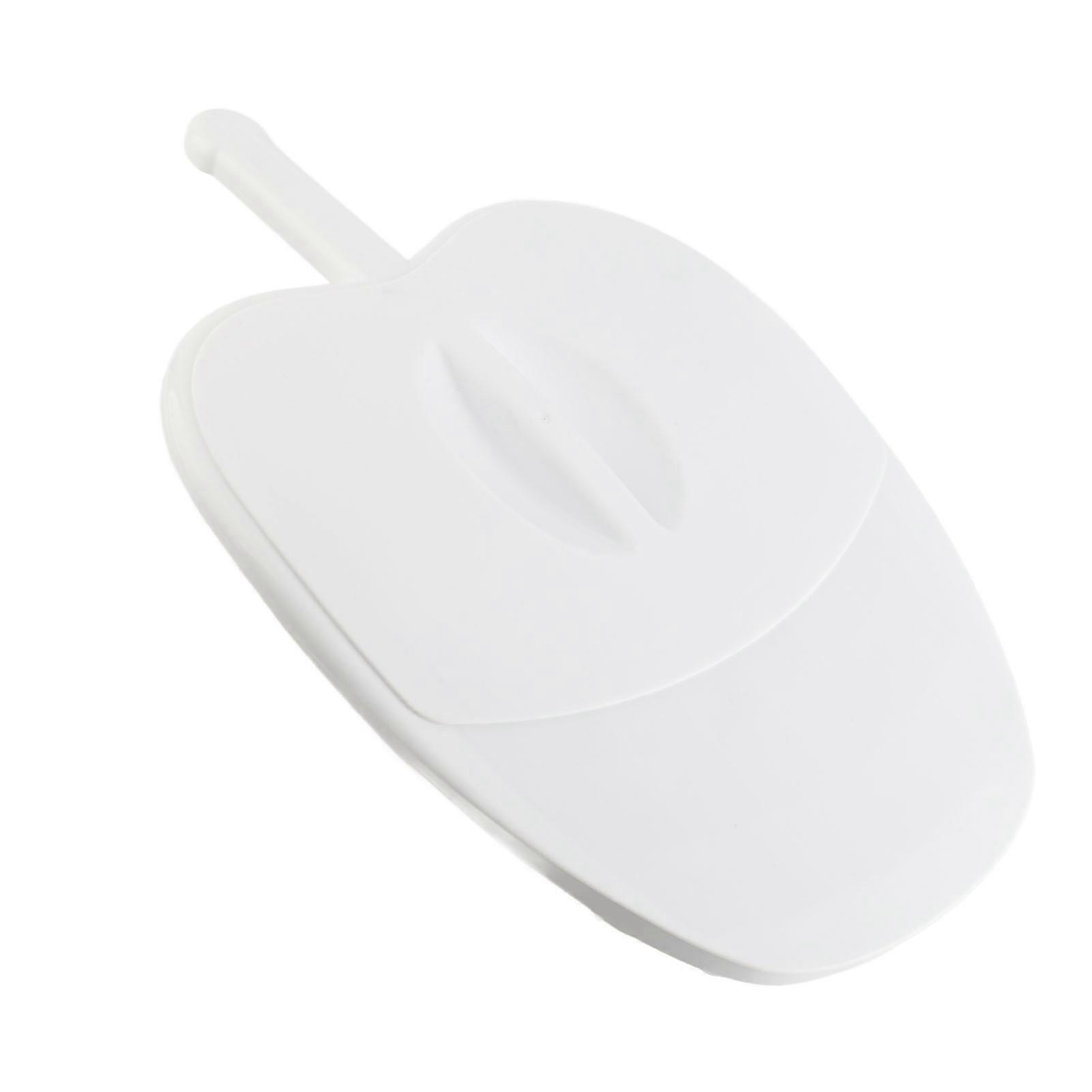 Bedpan with Lid Handle Soft Cover Detachable Easy to Clean Comfortable Bed Pan