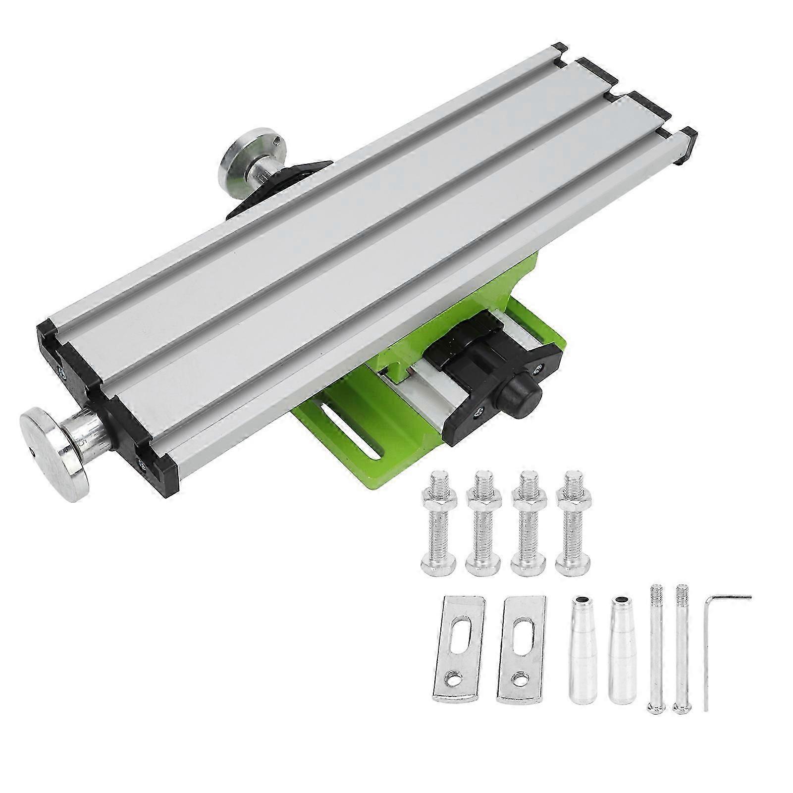Cross Slide Table High Accuracy Mini Compound Drilling Bench Multifunction Milling Worktable