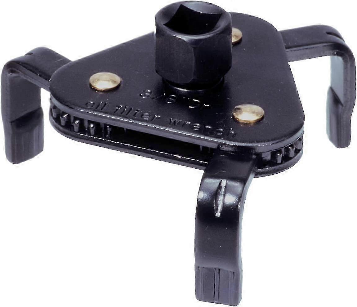 Flat Oil Filter Wrench, Three-Claw Design Machine Filter Wrench for Oil Screen Removal, Essential Tool for Auto Service and Maintenance