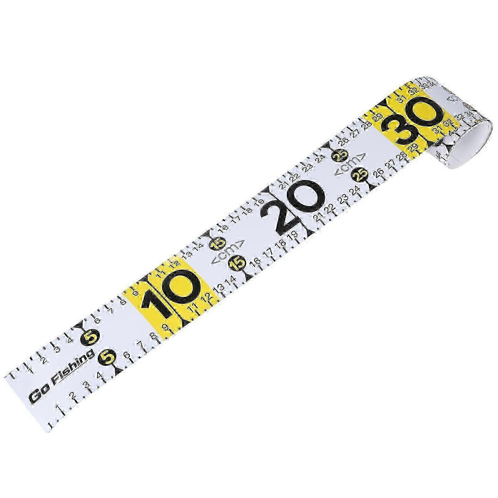 Αυτοκόλλητο αυτοκόλλητο αυτοκόλλητο ταινιών μέτρησης ψαριών χαρακών χάρακα ψαριών αυτοκόλλητο αδιάβροχο για το καγιάκ σκαφών Ν