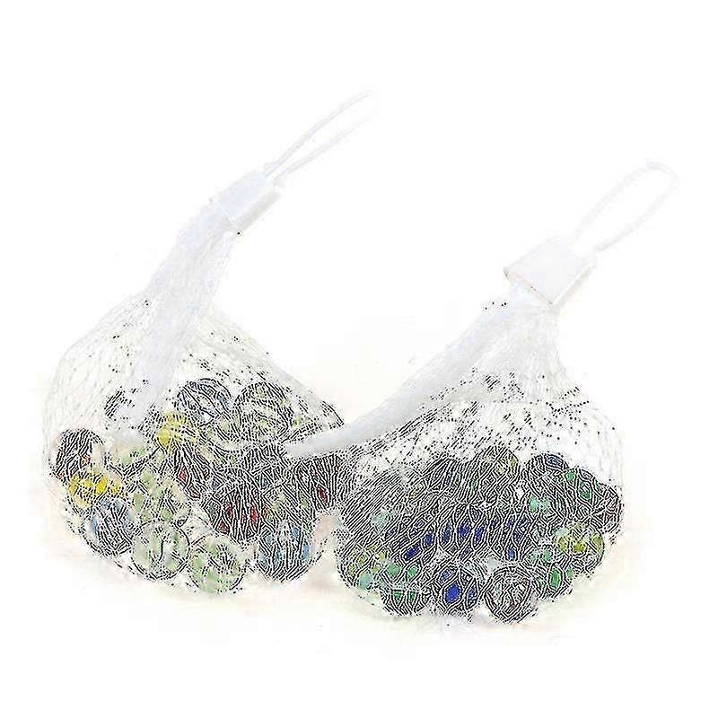 20pcs 14mmカラフルなガラスビー玉、子供用ゲーム&花瓶の装飾