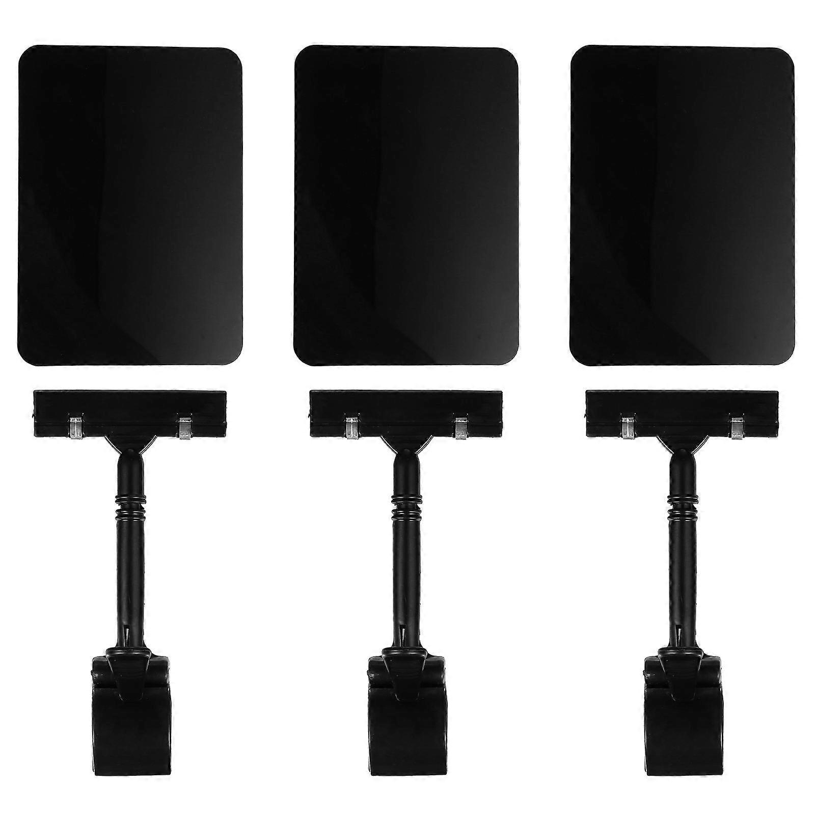 Efficient Label Clips, Chalkboard Design for Clear Product Messaging