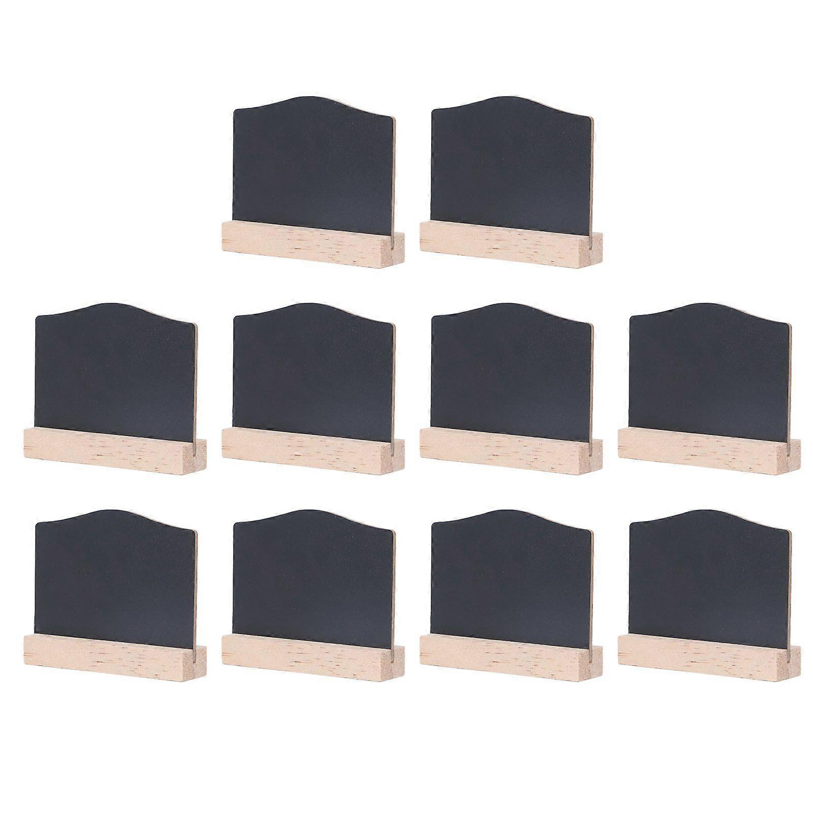 2025 Latest Model  10Sets Mini Tabletop Chalkboard Signs Double Sided