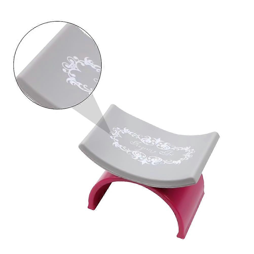 Professional Manicure Hand Pillow,Silicone Support for Stable Nail
