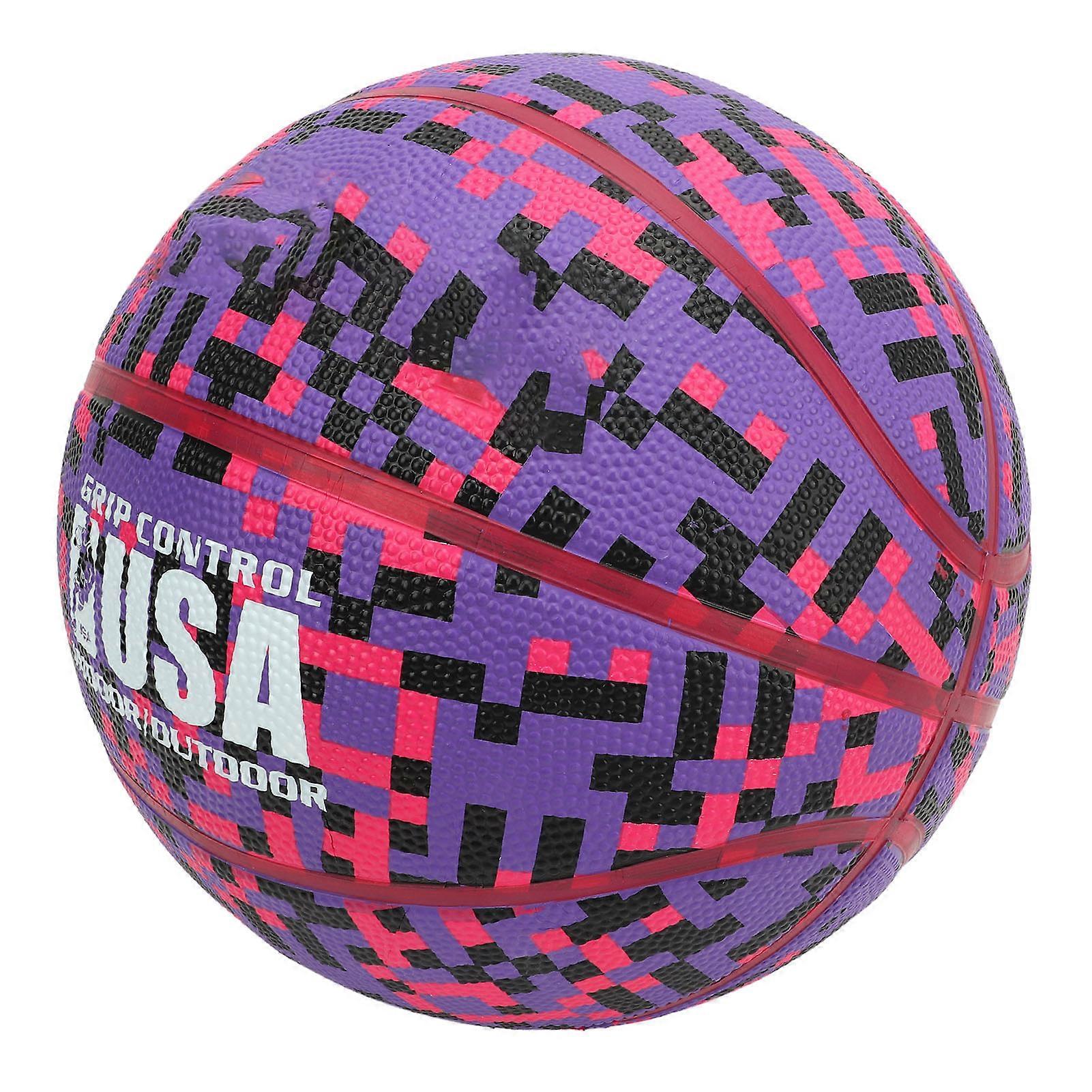 バスケットボールラバーサイズ5屋内屋外トレーニングゲームプレイバスケットボール子供向け