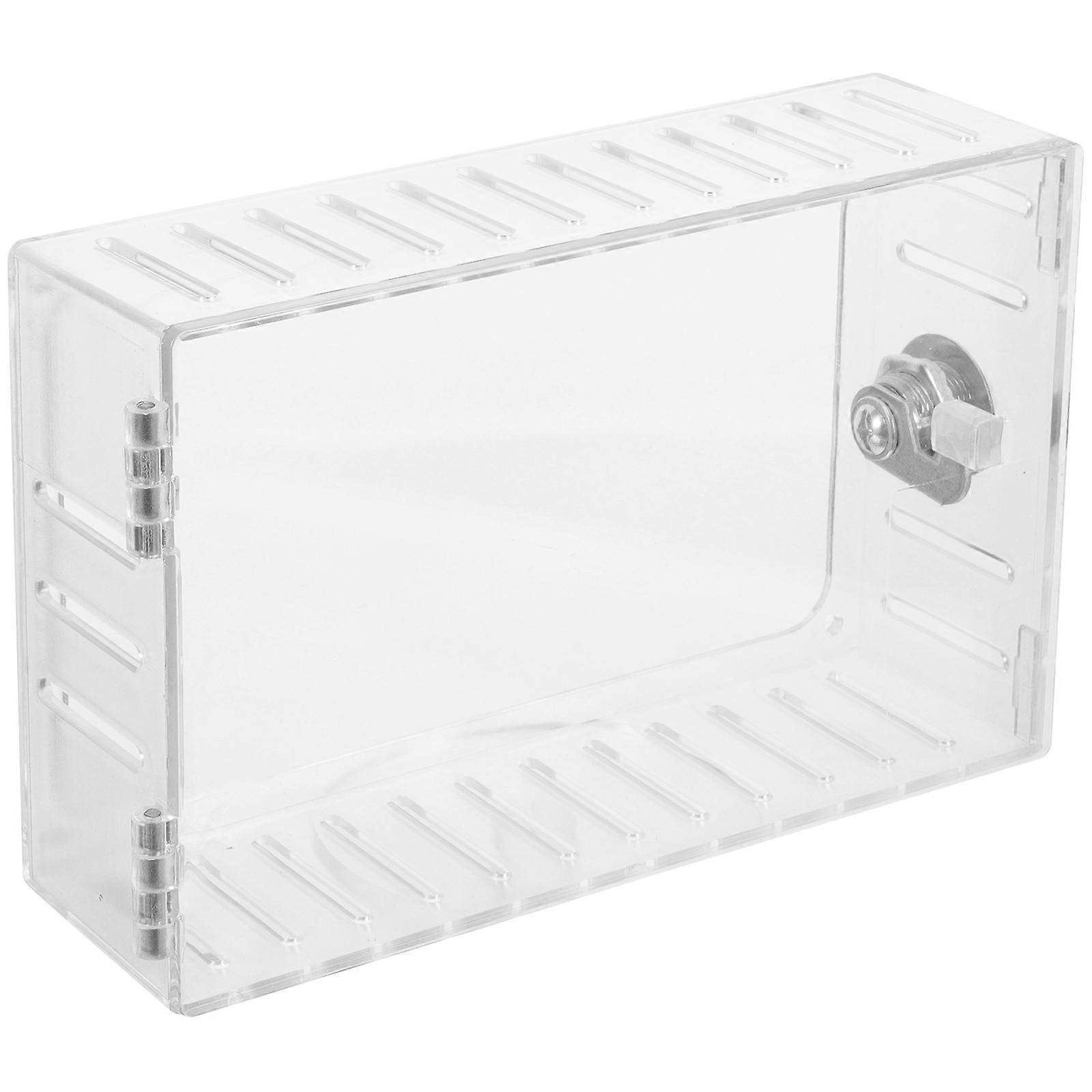 Lockable Thermostat Covers Universal Design For Temperature Control Home Security 18.5x11.5cm 1Pcs