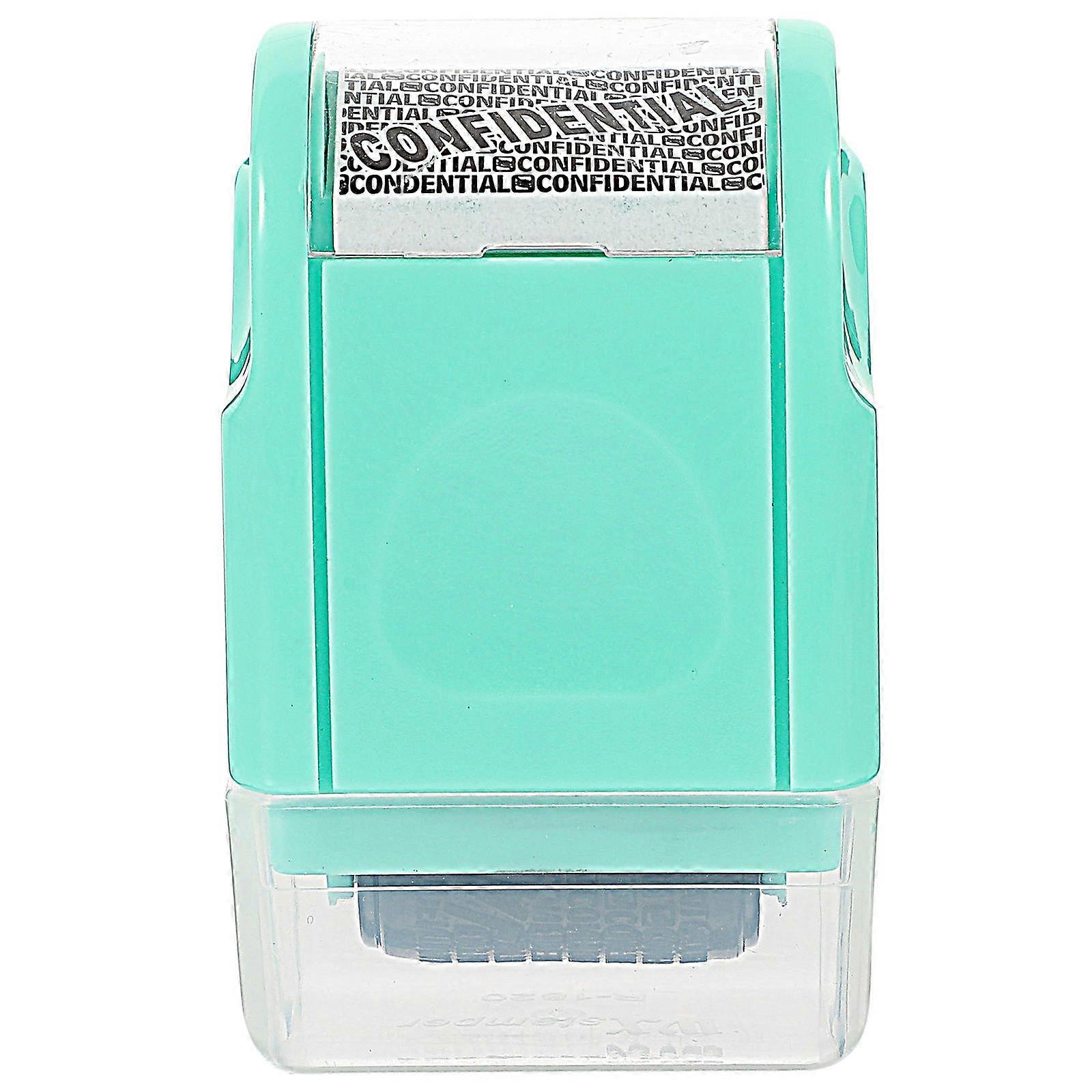 Roller Stamp Privacy Security Roller Stamp Protection General Users 6x4CM Cylindrical 1Pcs