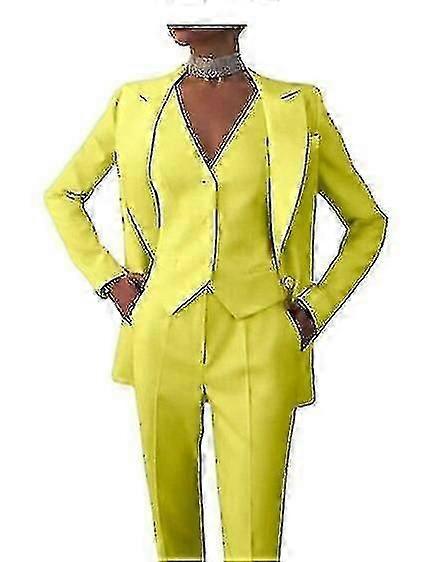 Womens Suit 3-piece Business Fit For mal Work