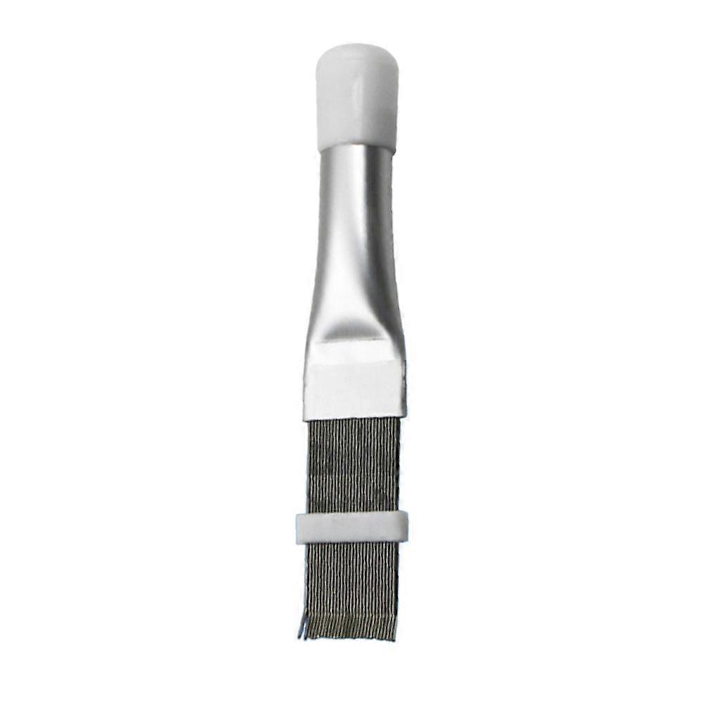 Stainless Steel Fin Brush for Efficient Air Conditioner Cleaning – Lightweight Tool for Condenser Fins, Refrigeration Maintenance, and Coil Cleaning