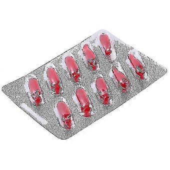 1 Set Fake Blood Pills Halloween Horror Supplies Halloween Blood Party Prop