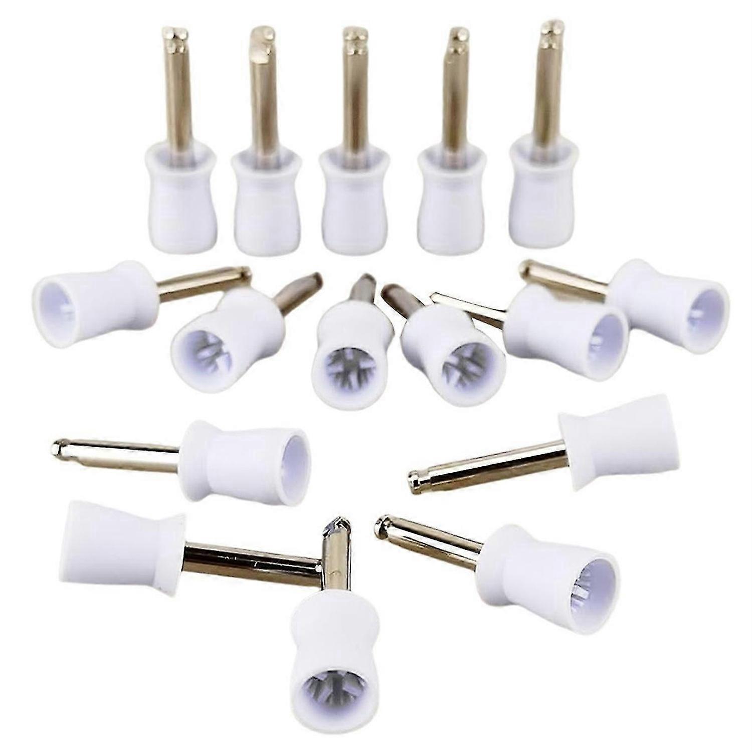 100pcs Polishing Wheel Cups Soft Webbed for Small Item Hard Surface-Polishing