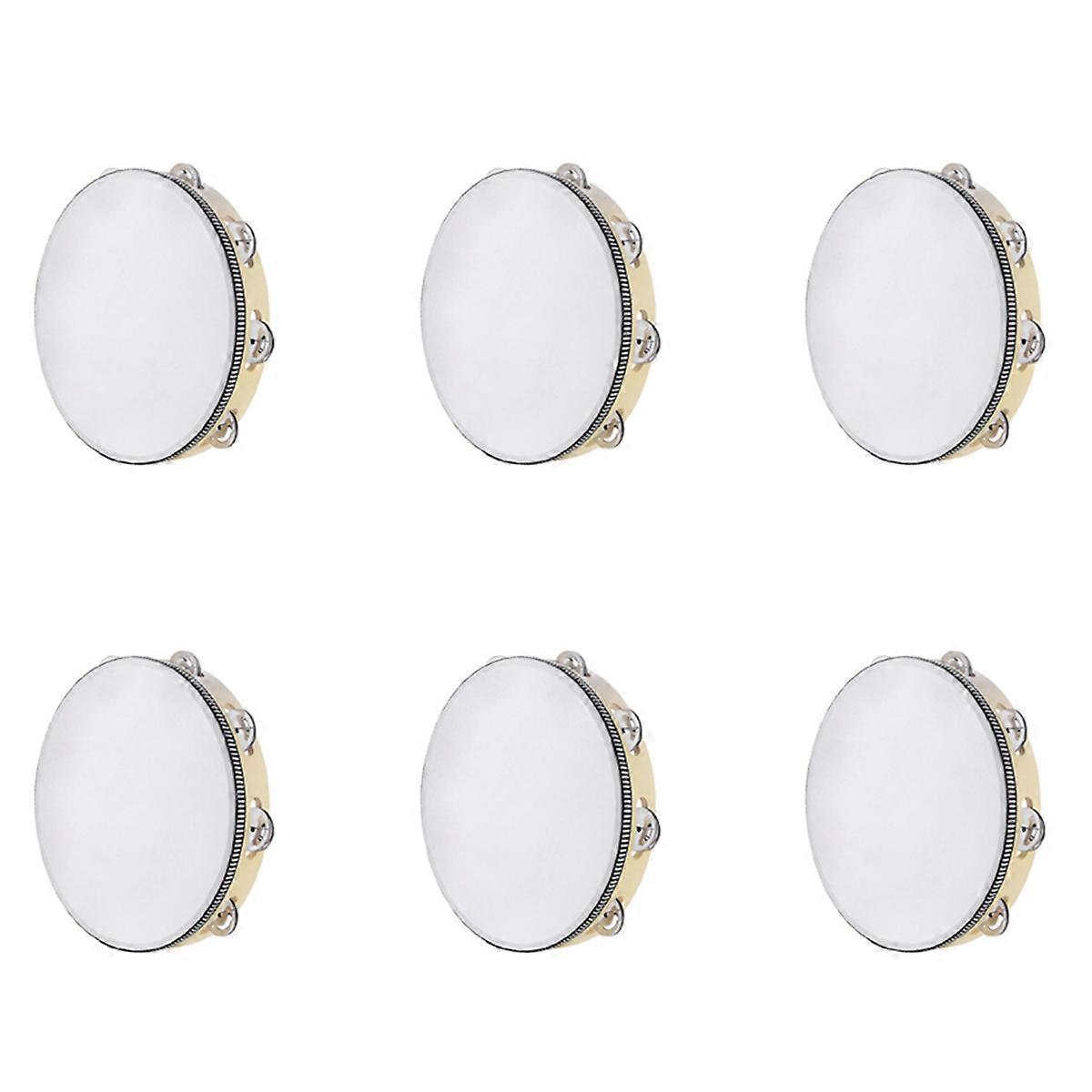 Tambourine for Adults 10 Inch Hand Held Drum Bell