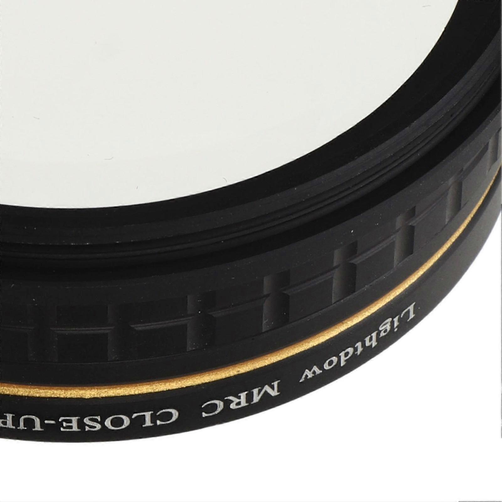 Optical Glass Close-up Lens, Macro Filter for Photography Flowers, Jewelry, Water Drops, 52mm