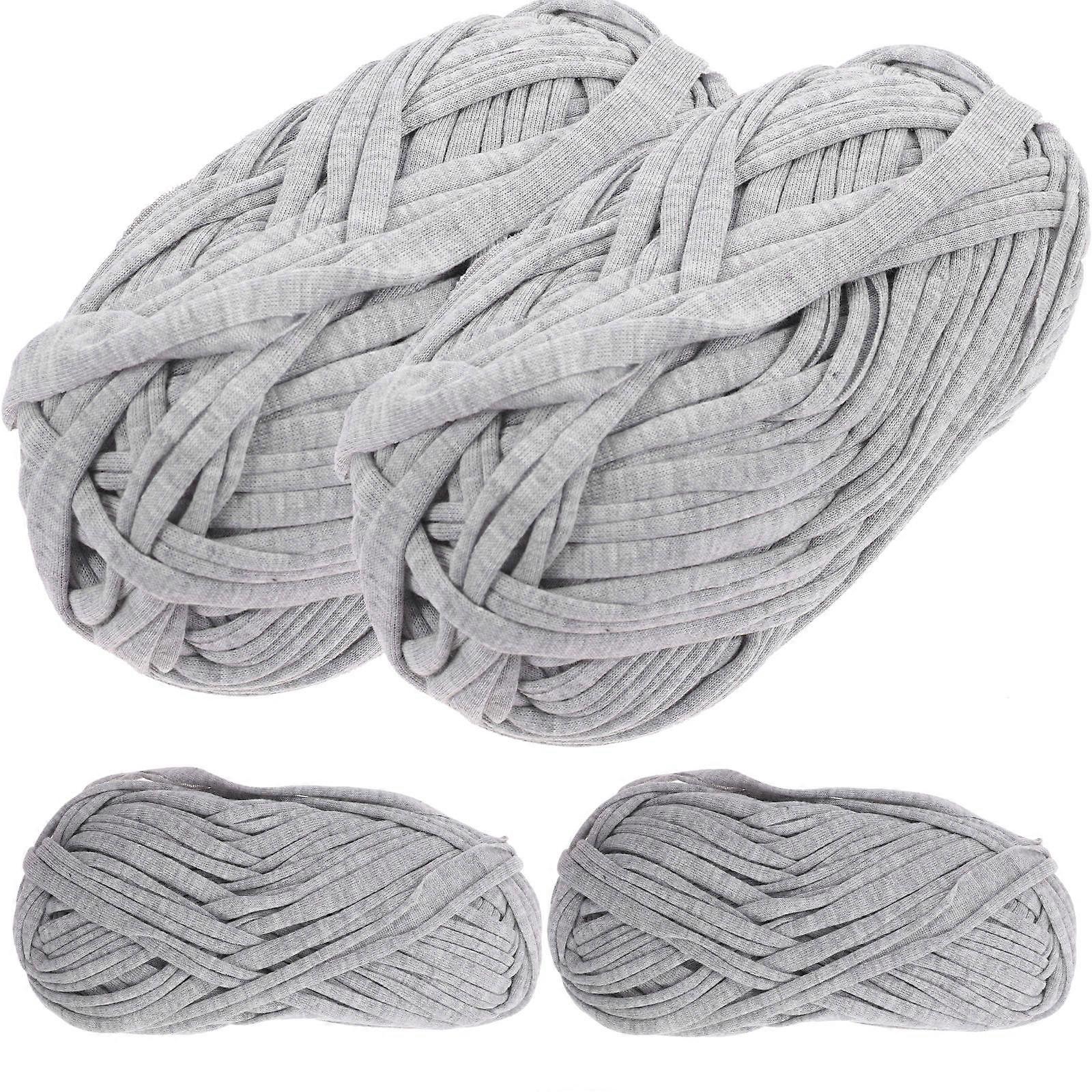 Knitting Yarn Braided Yarns Craft Making Handicraft Crocheting 4 Rolls
