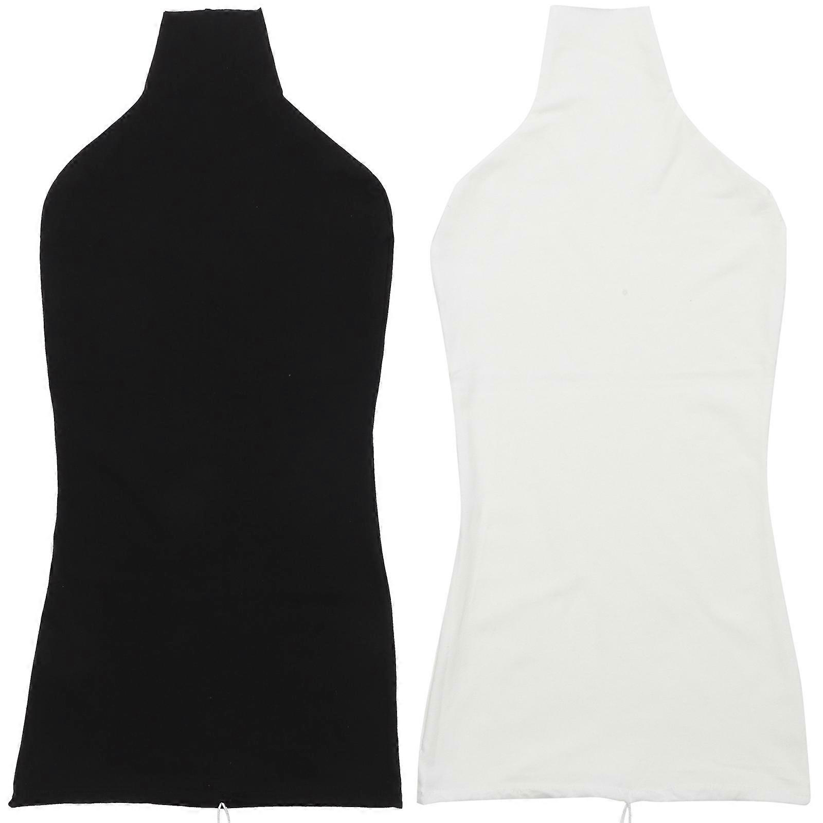 Mannequin Form Cover Various Occasions Non-Fading Cotton Fabric 2Pcs