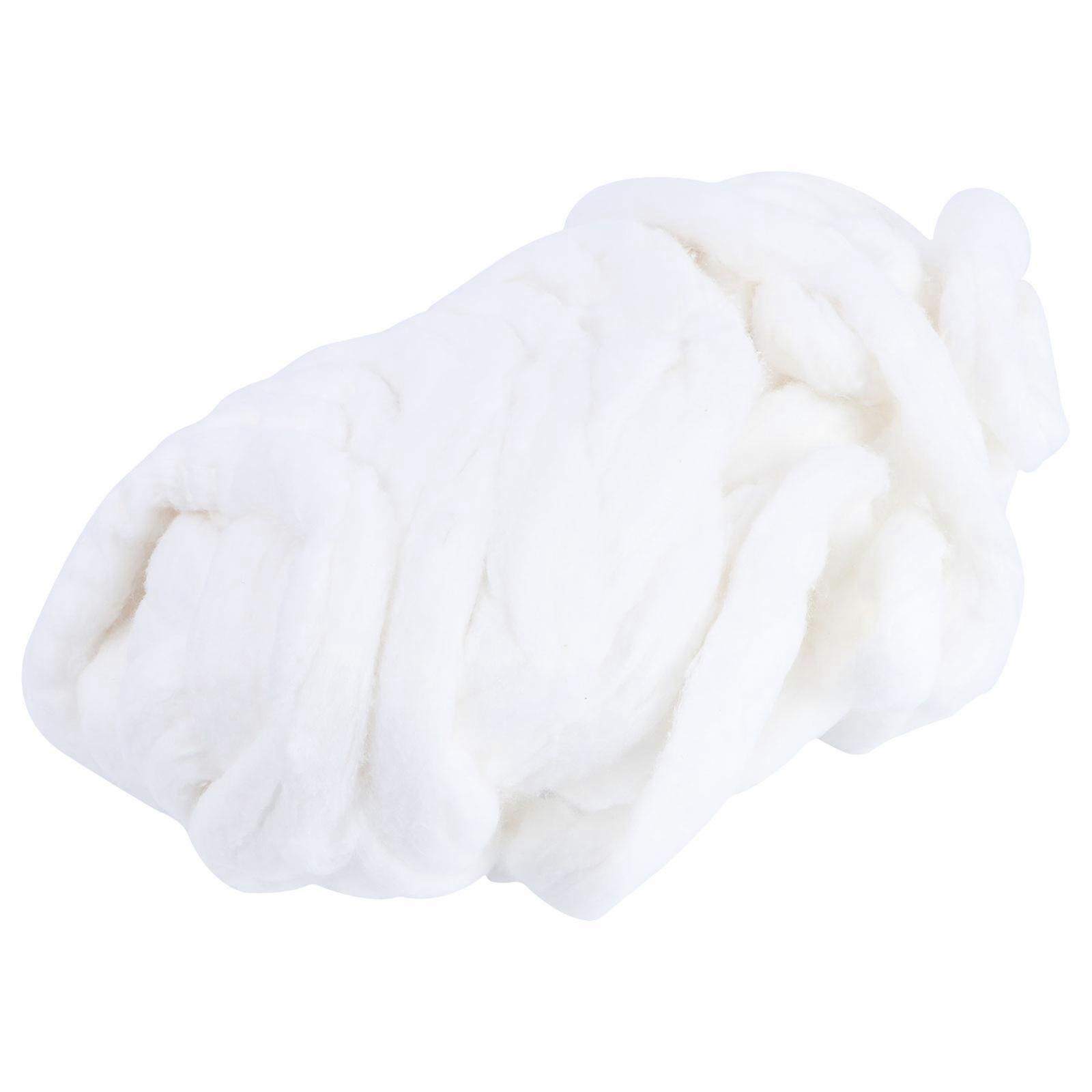 شرائح القطن إزالة الشحوم لفة ماصة للماء يمكن التخلص منها صالون الشعر منتج تجميل أبيض 33.00X25.00X7.00CM 1 لفة